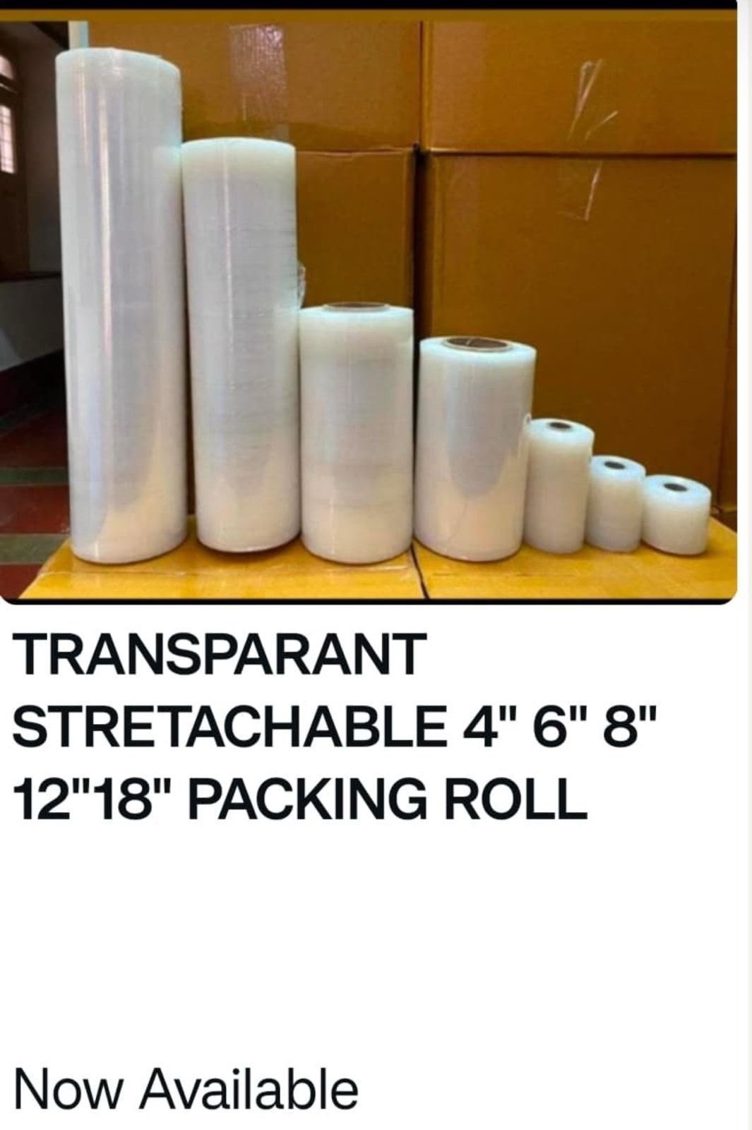 Stretch Film Packing Roll Mumbai